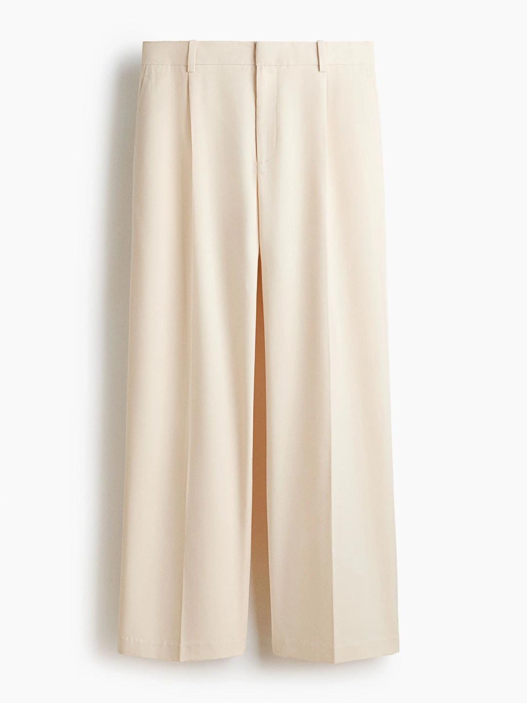 H&M Loose Fit Tailored Trousers - Image 1