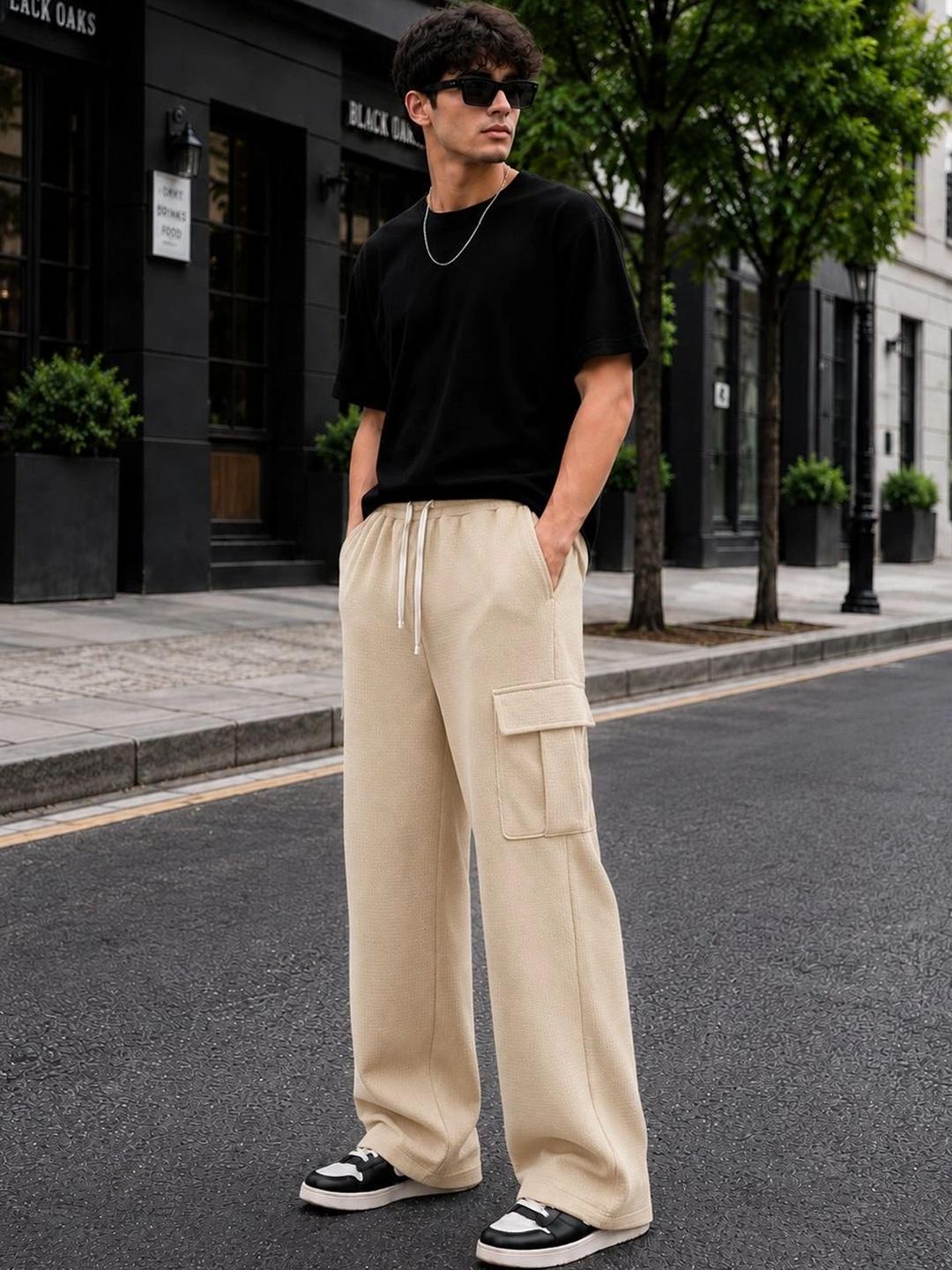 SZN Men Original Easy Wash Cargos Trousers - Image 1