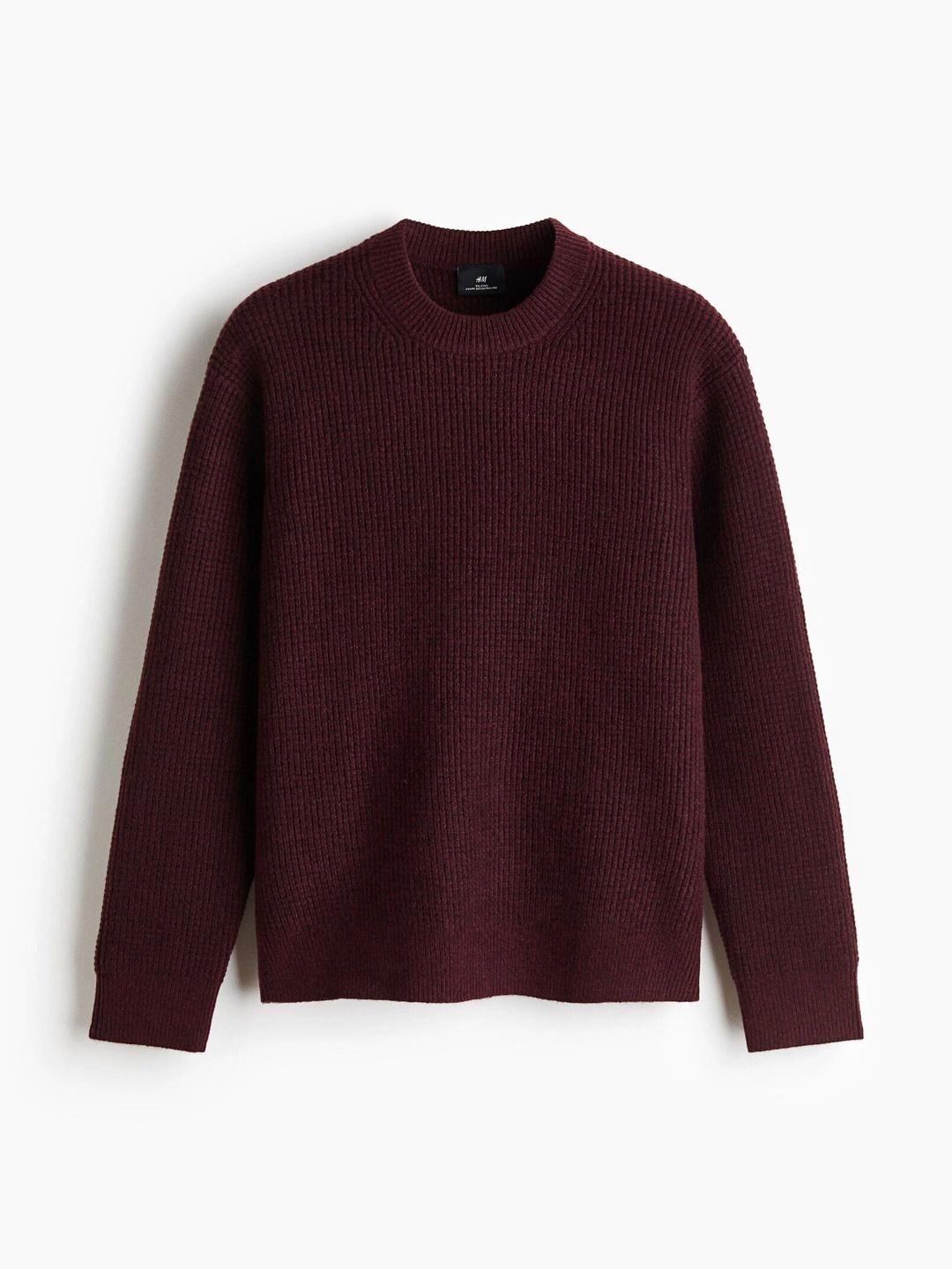 H&M Men Ribbed Pullover - Image 1