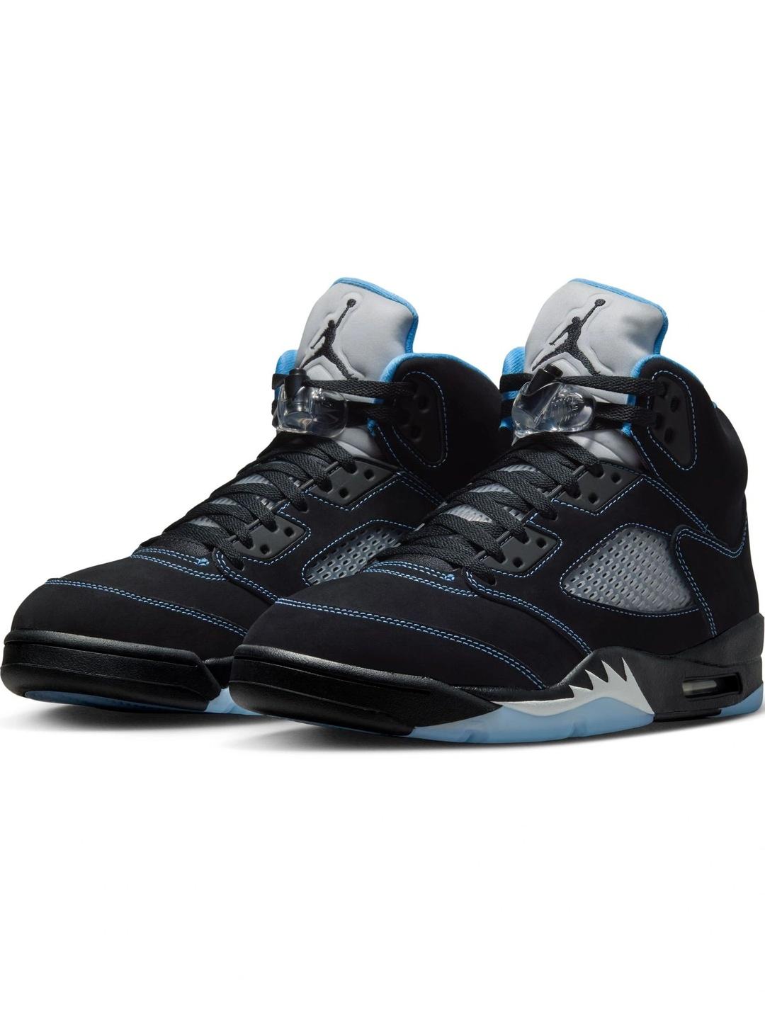 Nike Men Leather High-Top Sneakers - Image 1