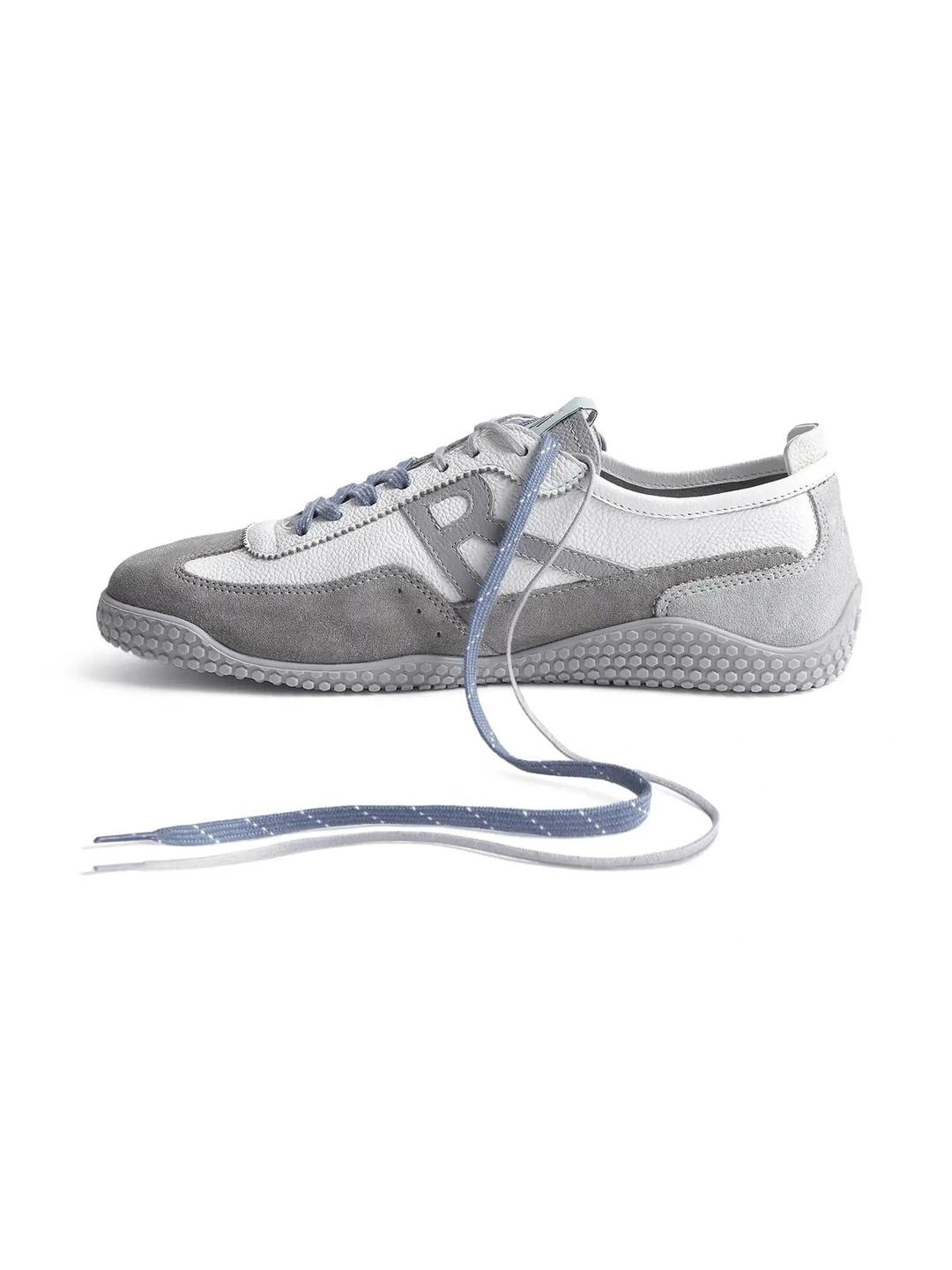 RARE RABBIT Men Colourblocked Leather Sneakers - Image 1