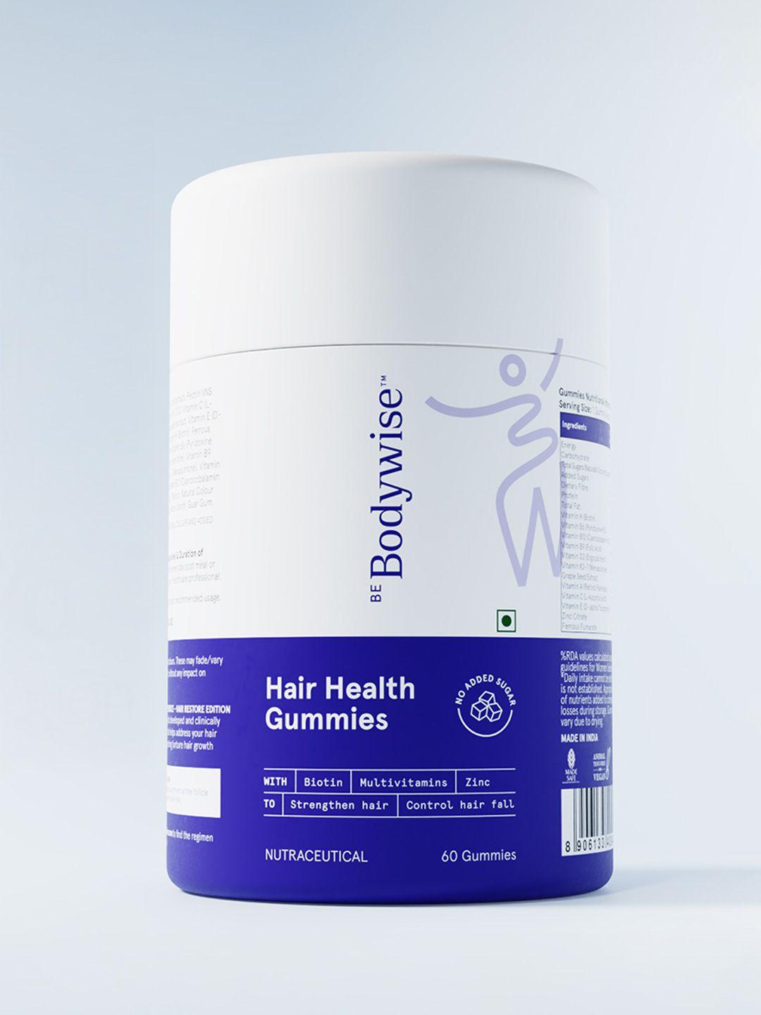 Be Bodywise Biotin Hair Health Gummies - 60 Gummies - Image 1
