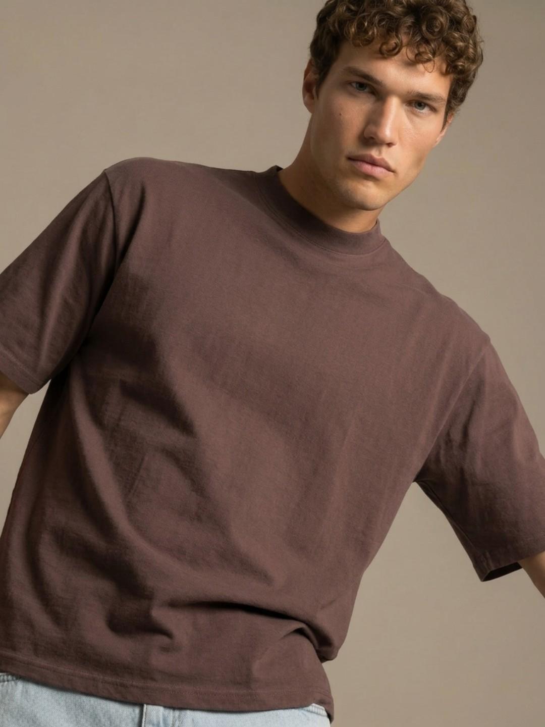glitchez Self Designed Drop-Shoulder Sleeves T-shirt - Image 1
