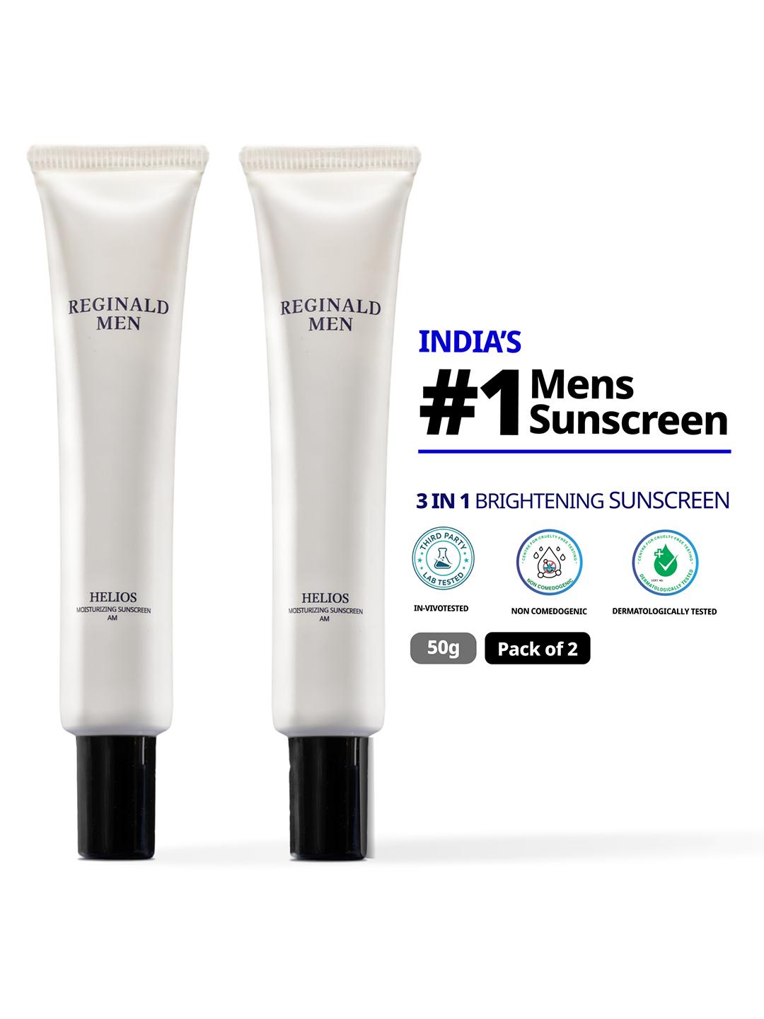 Reginald Men Helios SPF50+ Sunscreen 2x50g