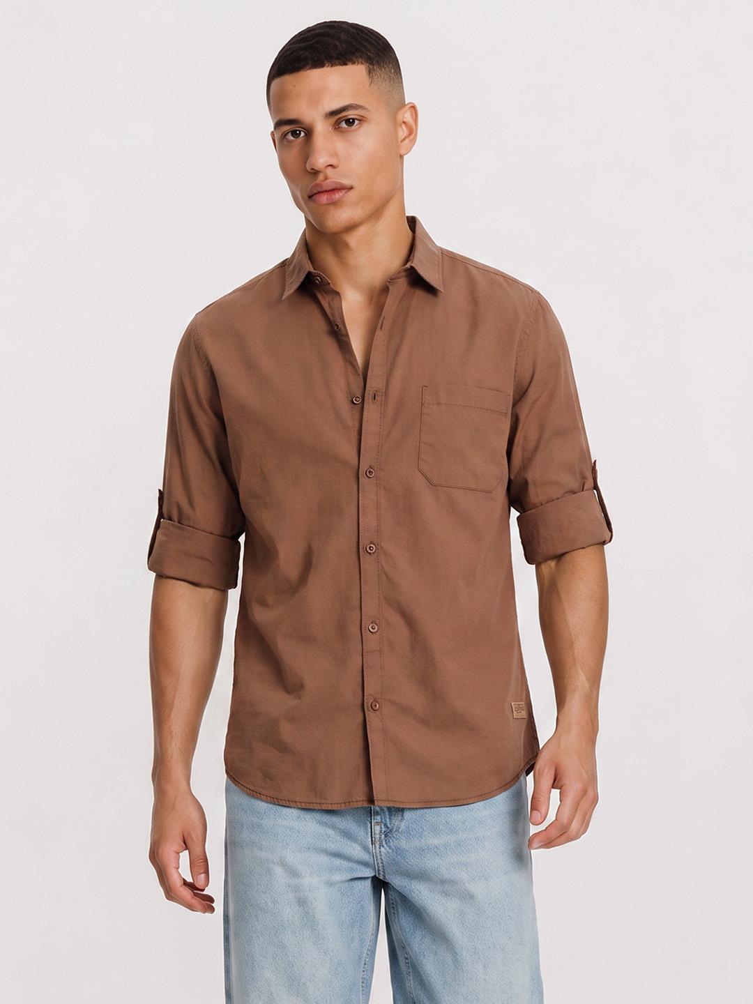 Roadster Pure Cotton Casual Shirt