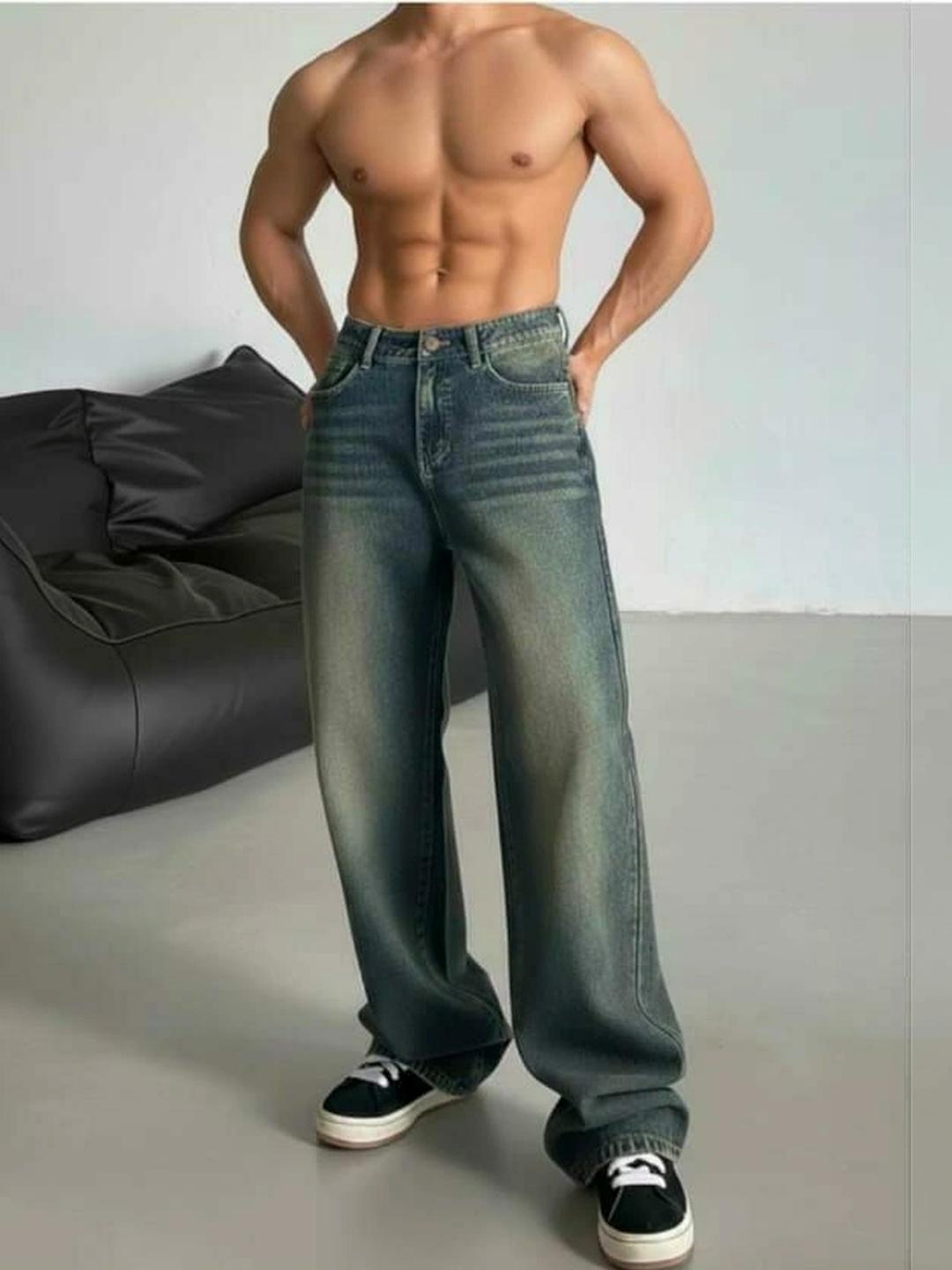 SHIRODHARI Men Low-Rise Low Distress Jeans
