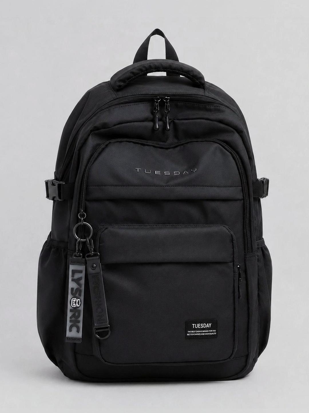 Lysoric Unisex Brand Logo Backpack - Image 1
