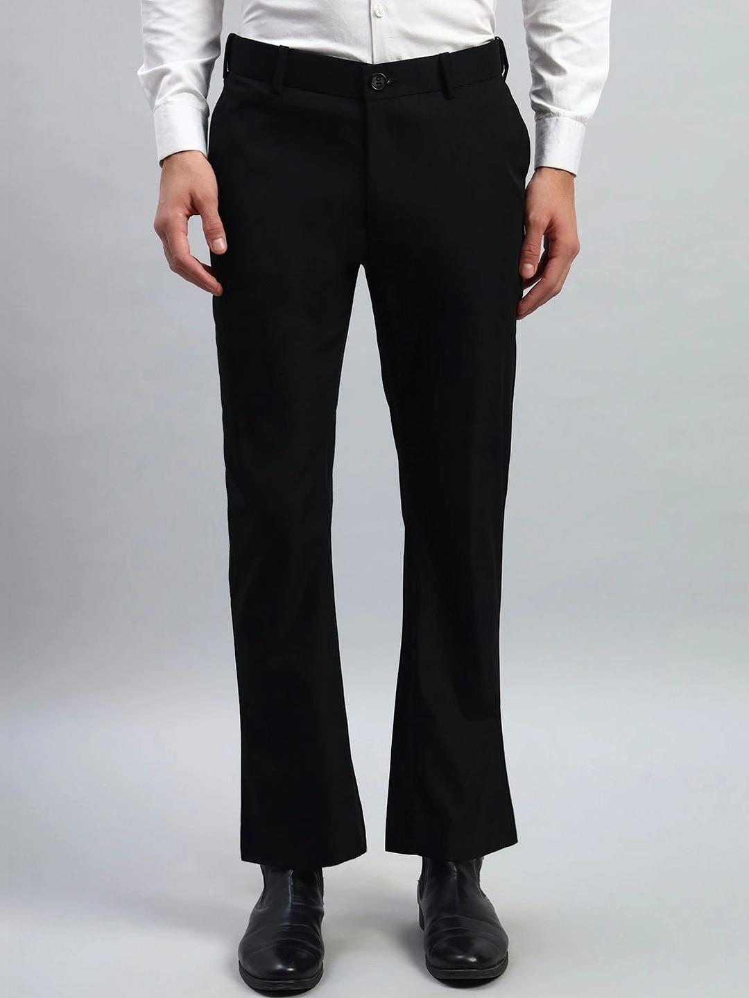 HERE&NOW Men Smart Easy Wash Trousers - Image 1