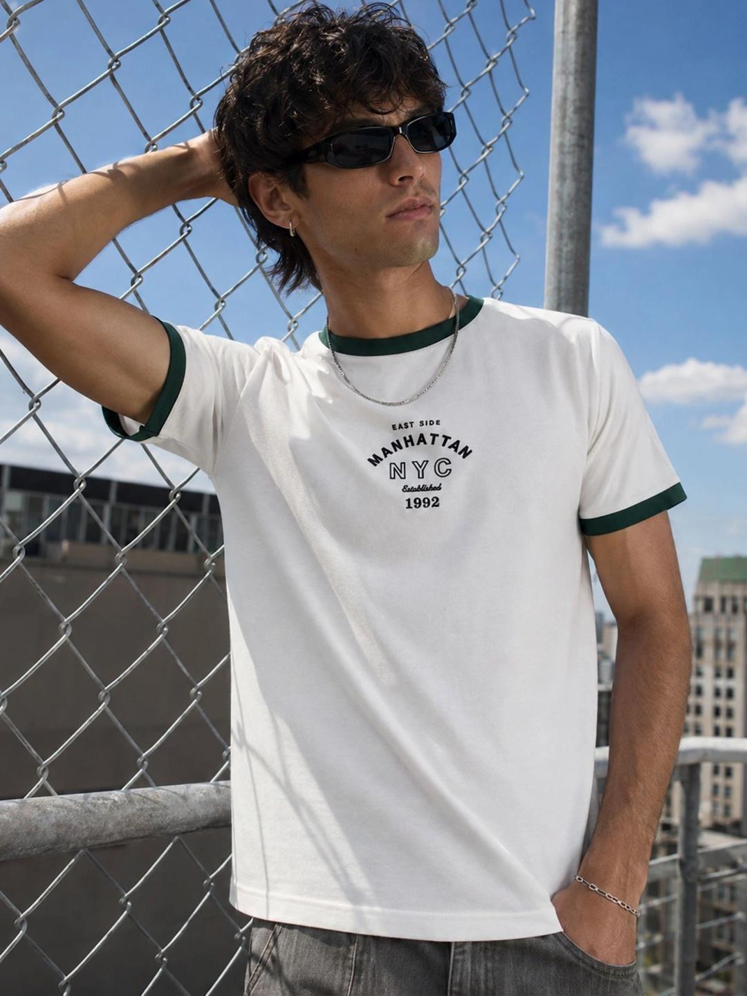 Maniac Men Printed Ringer Tee - Image 1