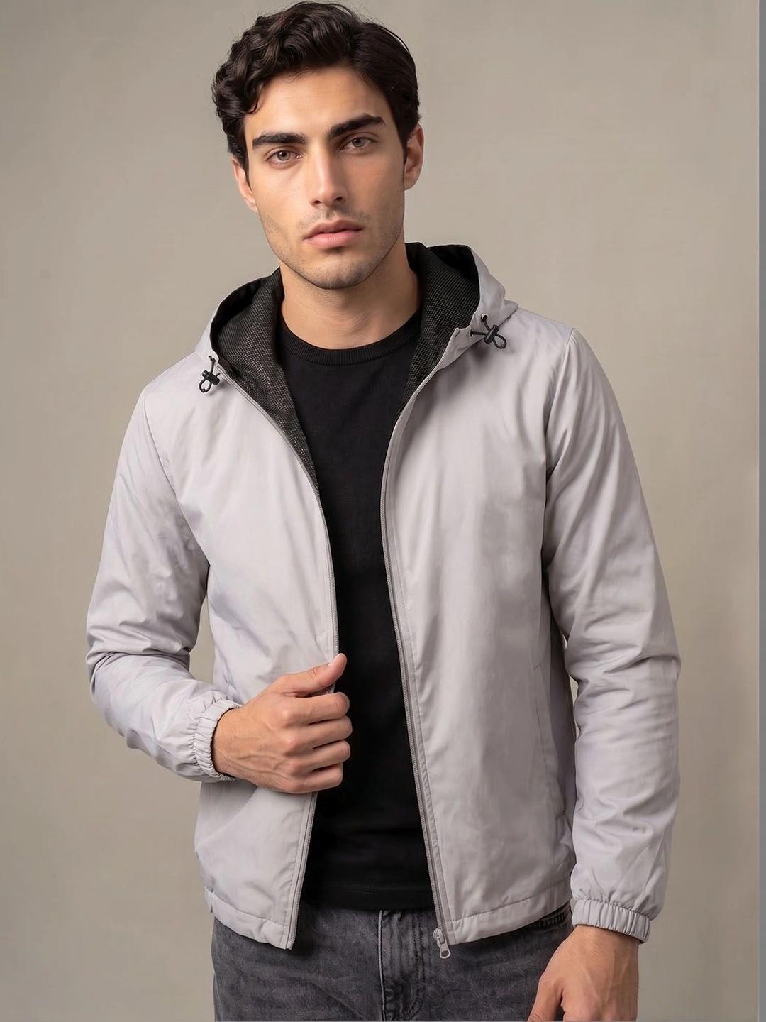 glitchez Men Lightweight Outdoor Woven Jacket - Image 1