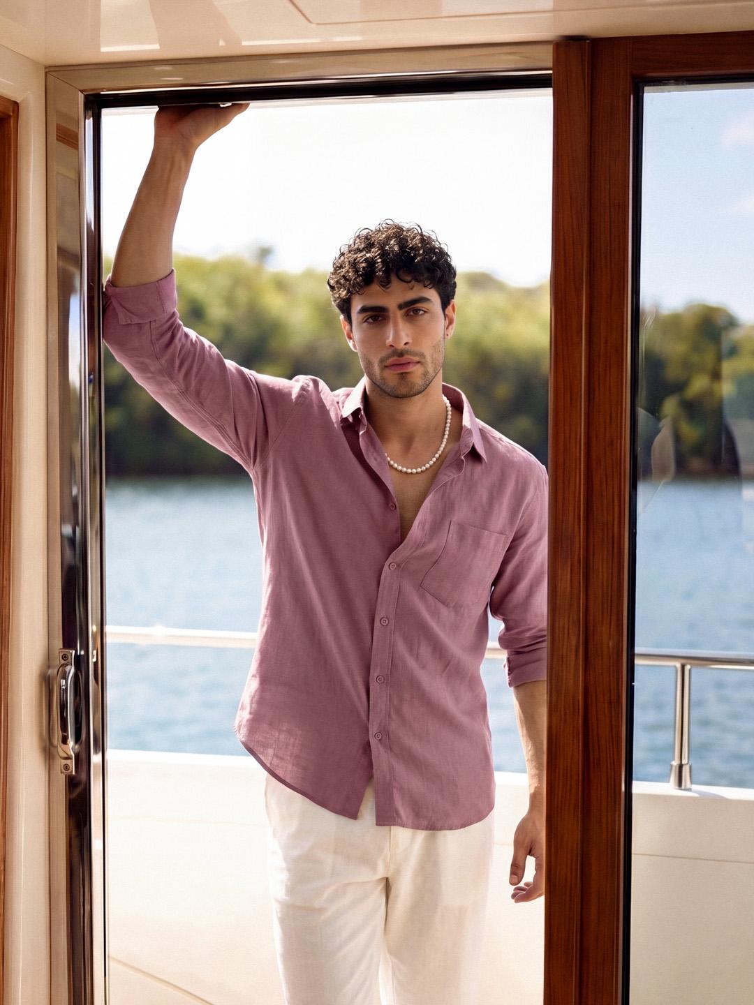 Urban Scissors Men Comfort Casual Shirt - Image 1