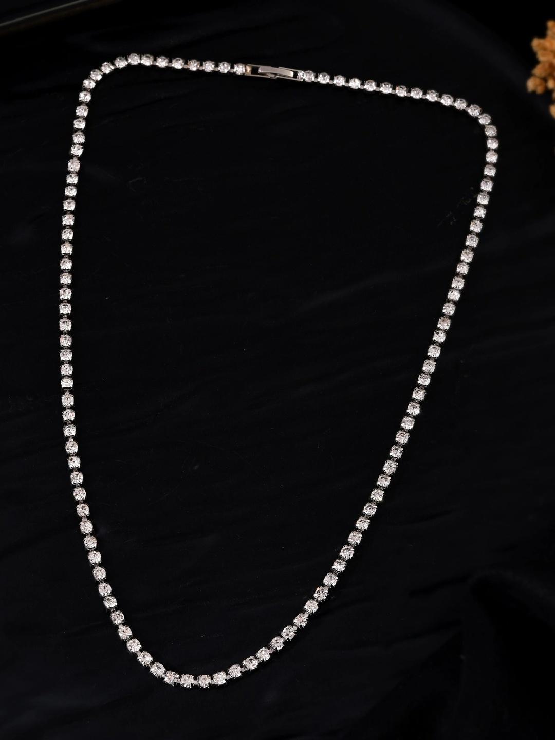 VOJ Men Silver-Plated Chain - Image 1