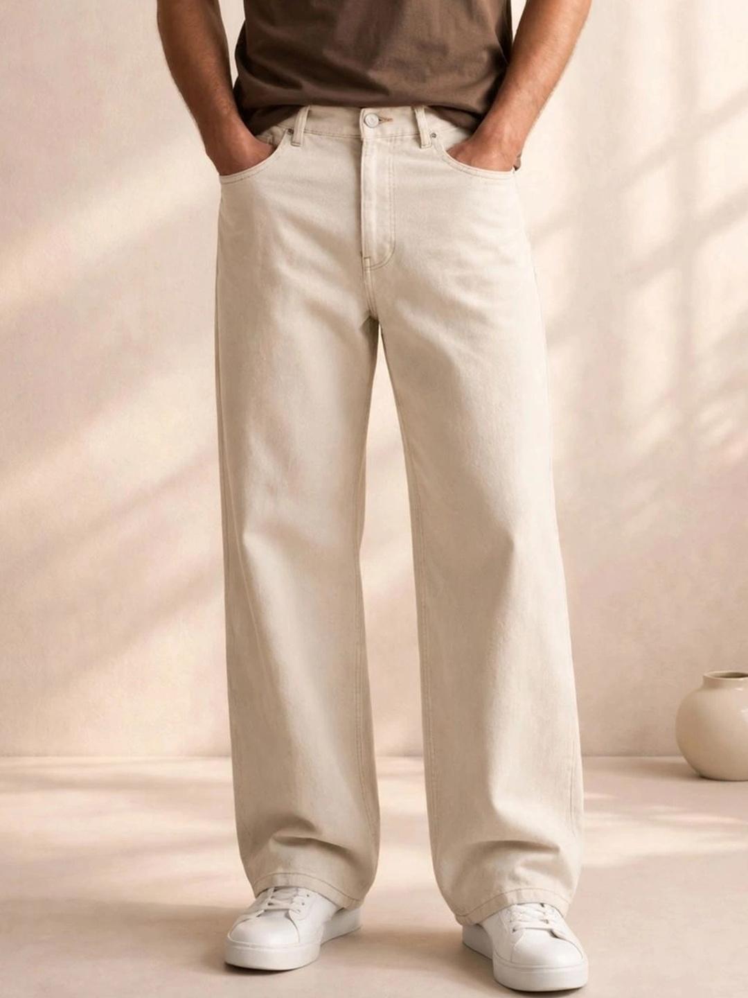 Metronaut Men Classic Mid-Rise Stretchable Jeans - Image 1