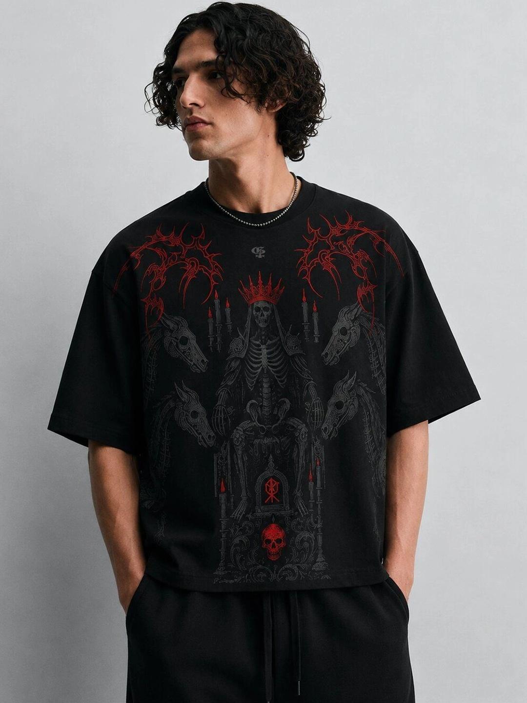 GENRAGE Men Printed T-shirt - Image 1
