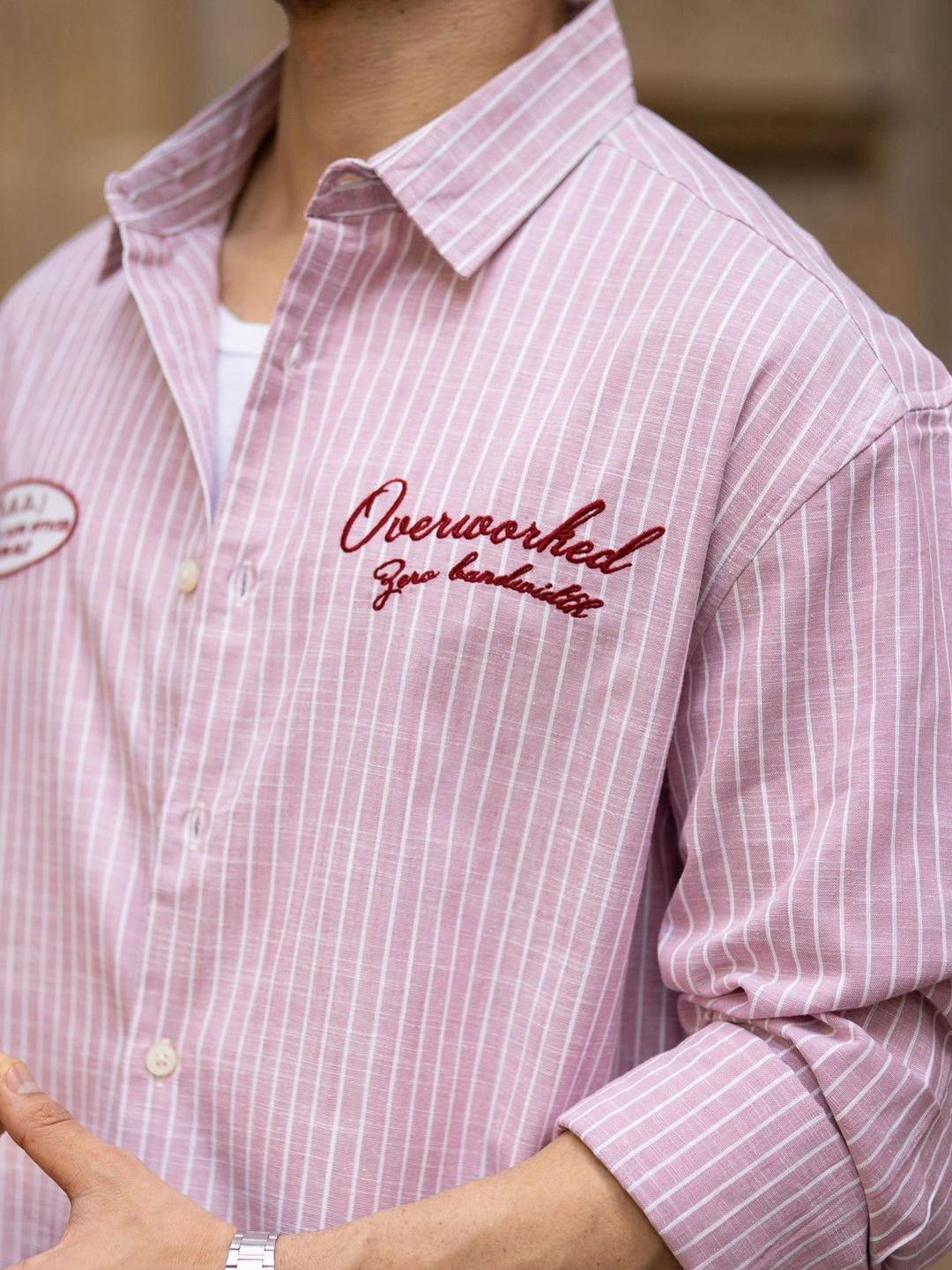 Powerlook Men Striped Casual Shirt - Image 1