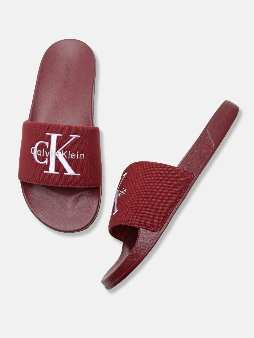 Calvin Klein Men Printed Sliders
