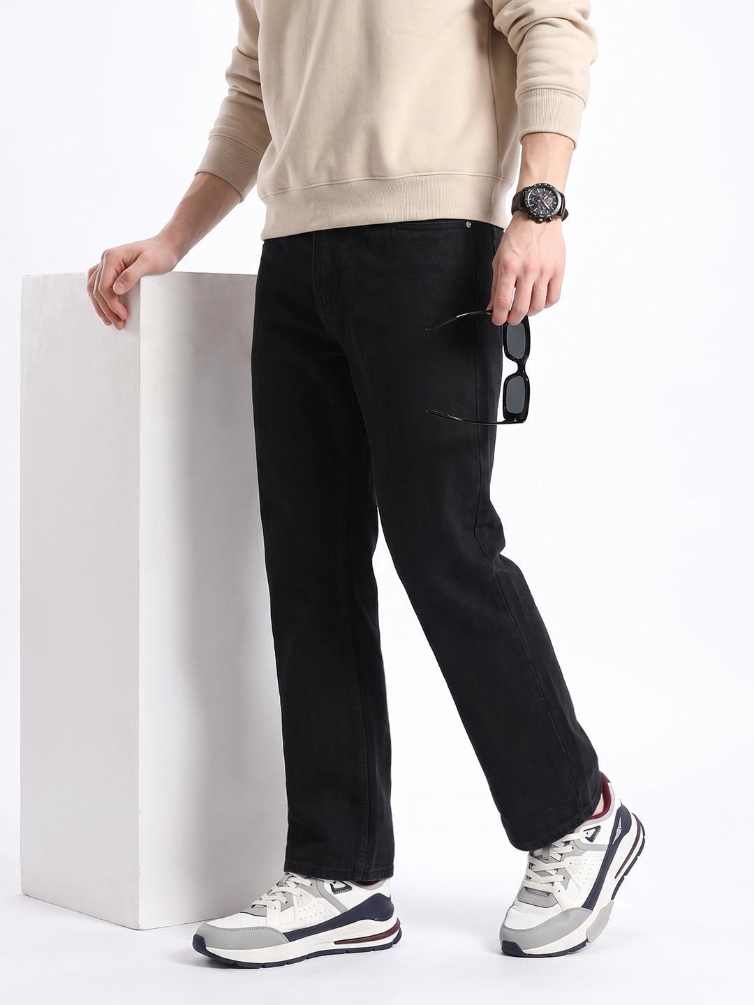 Aeropostale Men Relaxed Fit High-Rise Jeans - Image 1