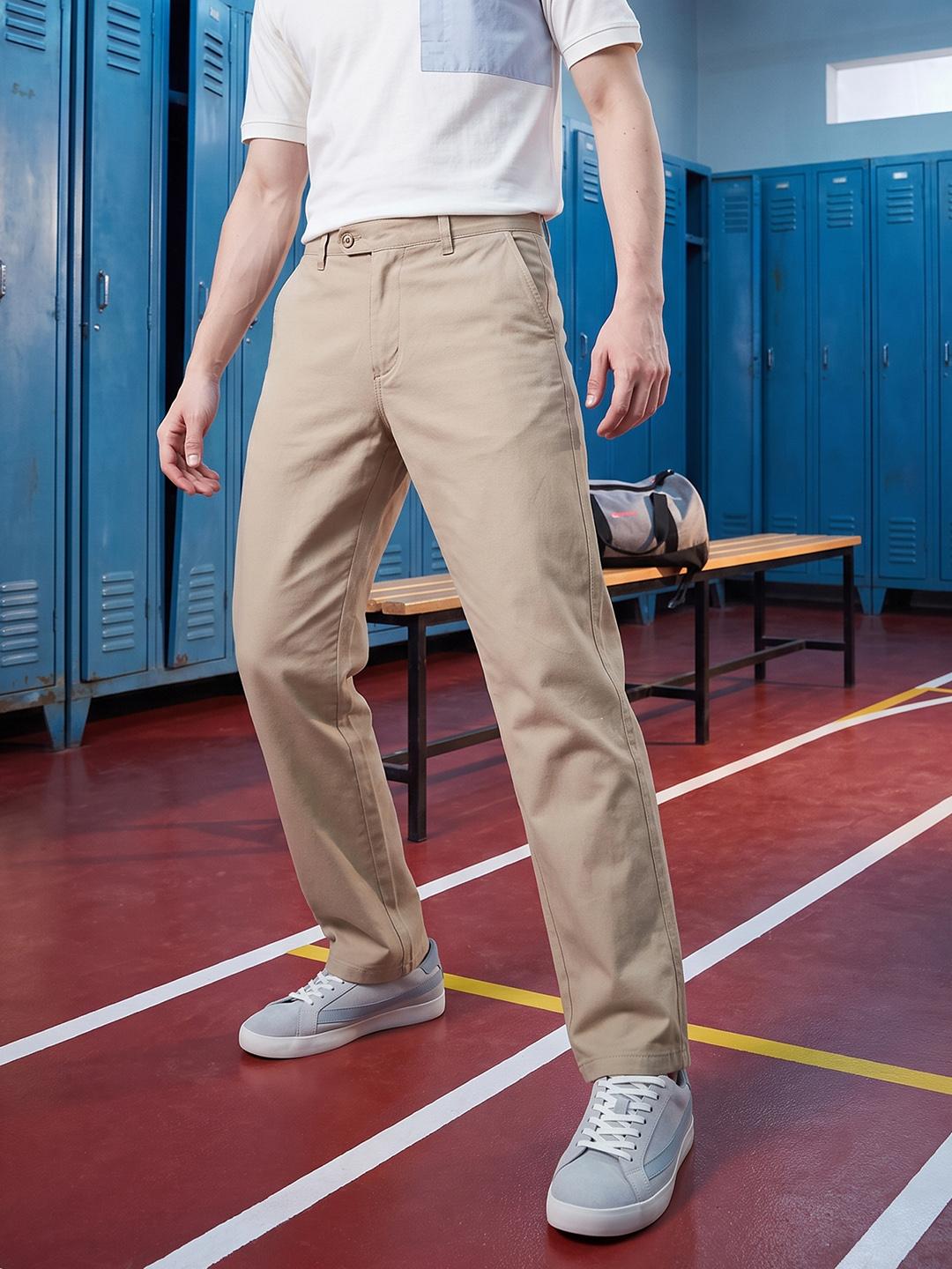 Aeropostale Men Straight Fit Chinos Trousers
