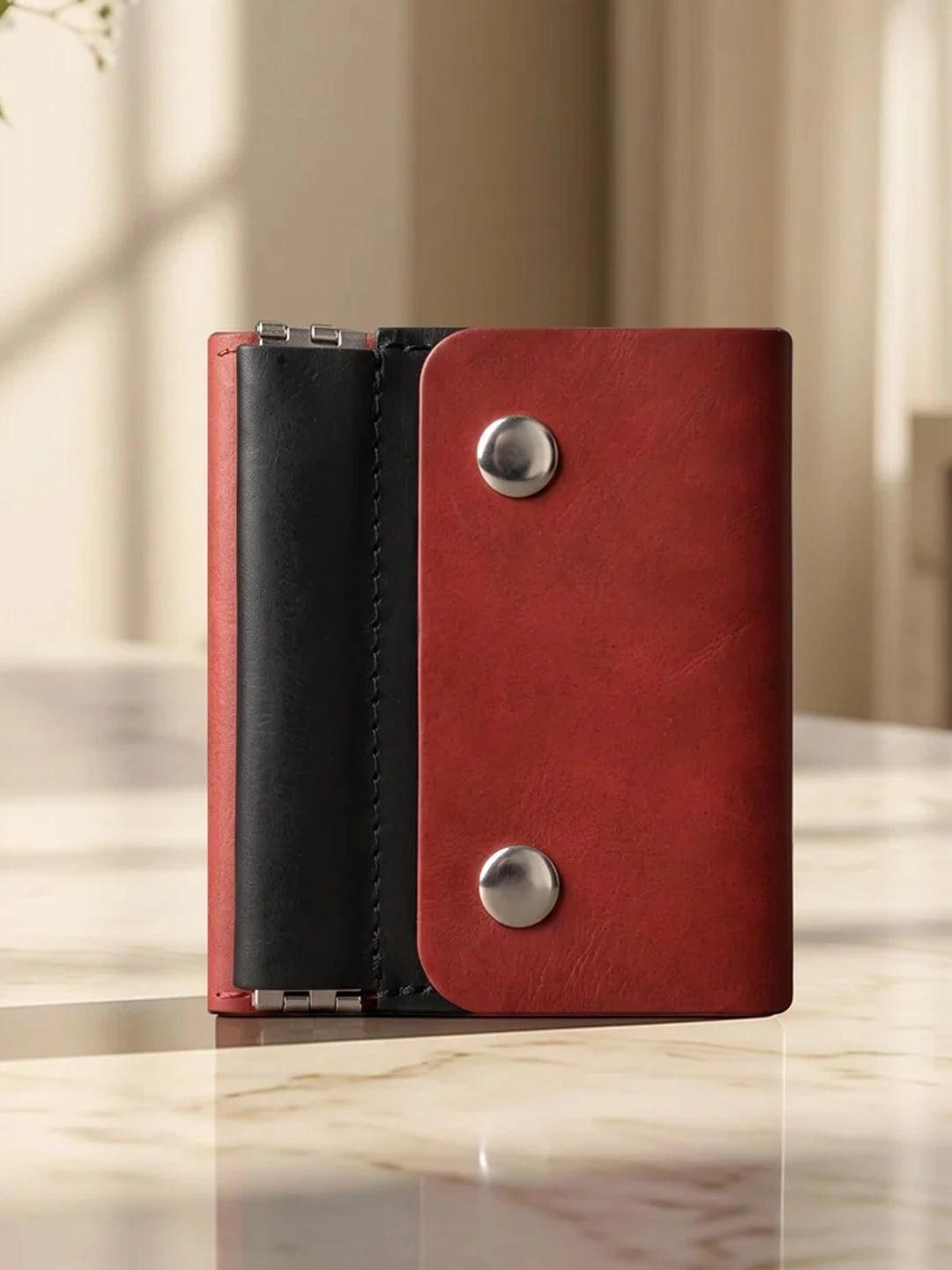 The Wallet Store Men PU Three Fold Wallet - Image 1