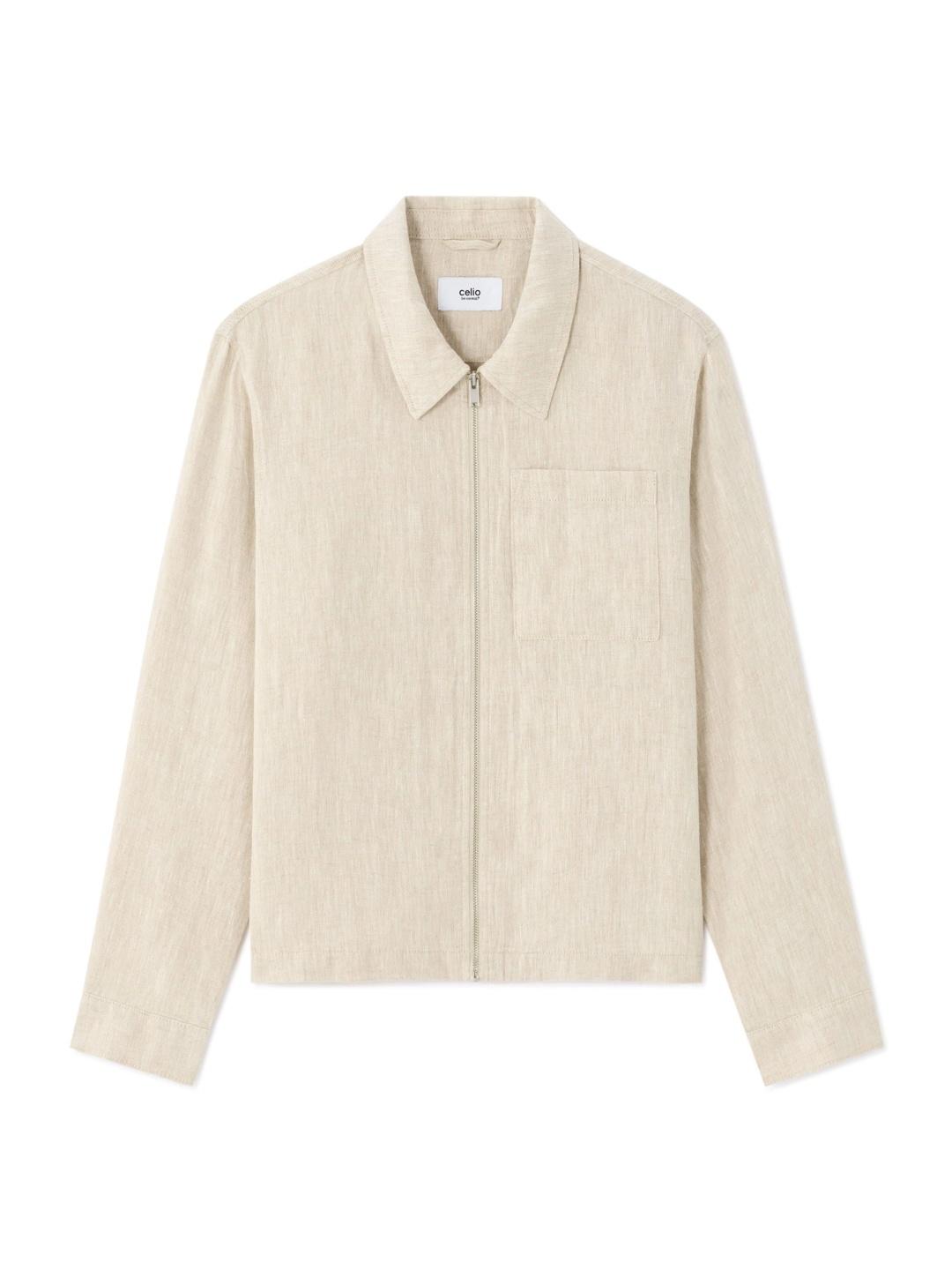Celio Men Lightweight Open Front Jacket - Image 1