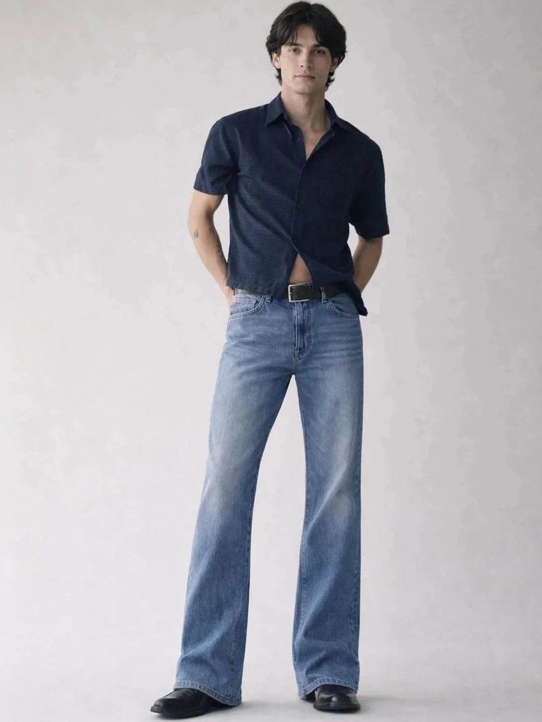 Kotty Men Regular Fit Low-Rise Stretchable Jeans