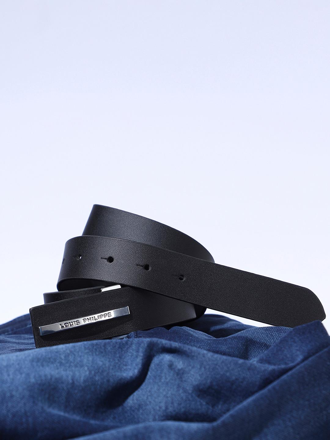 Louis Philippe Men Italian Leather Formal Belt