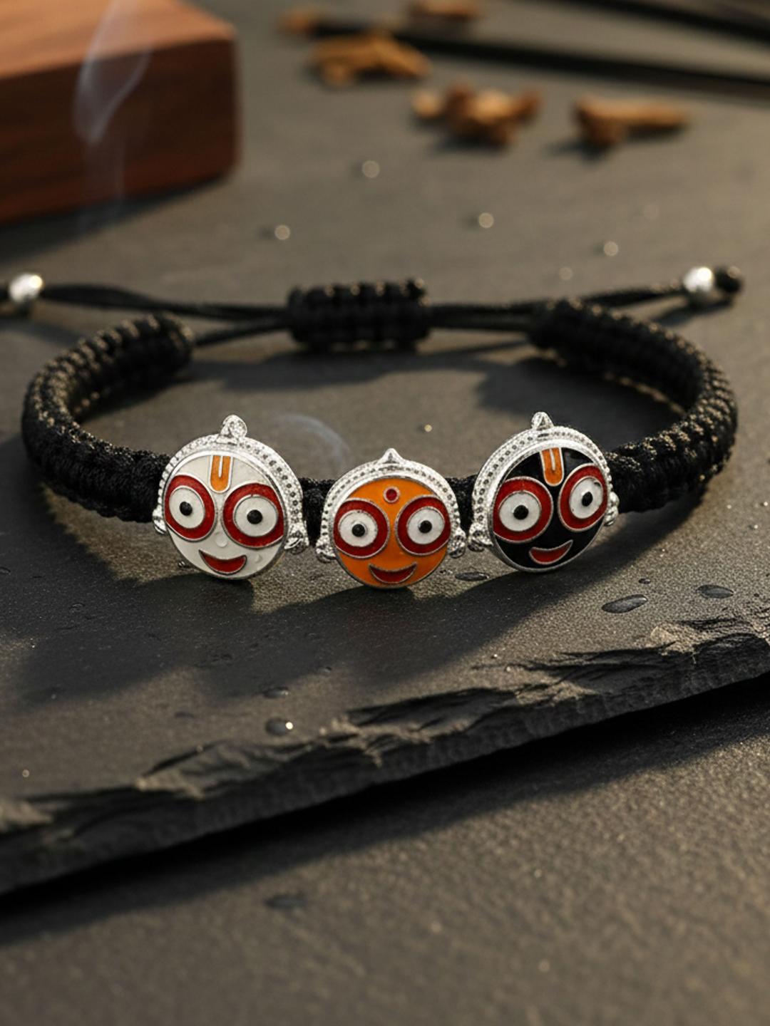 Buy Kicky And Perky 925 Sterling Silver Shree Jagannathji Trio