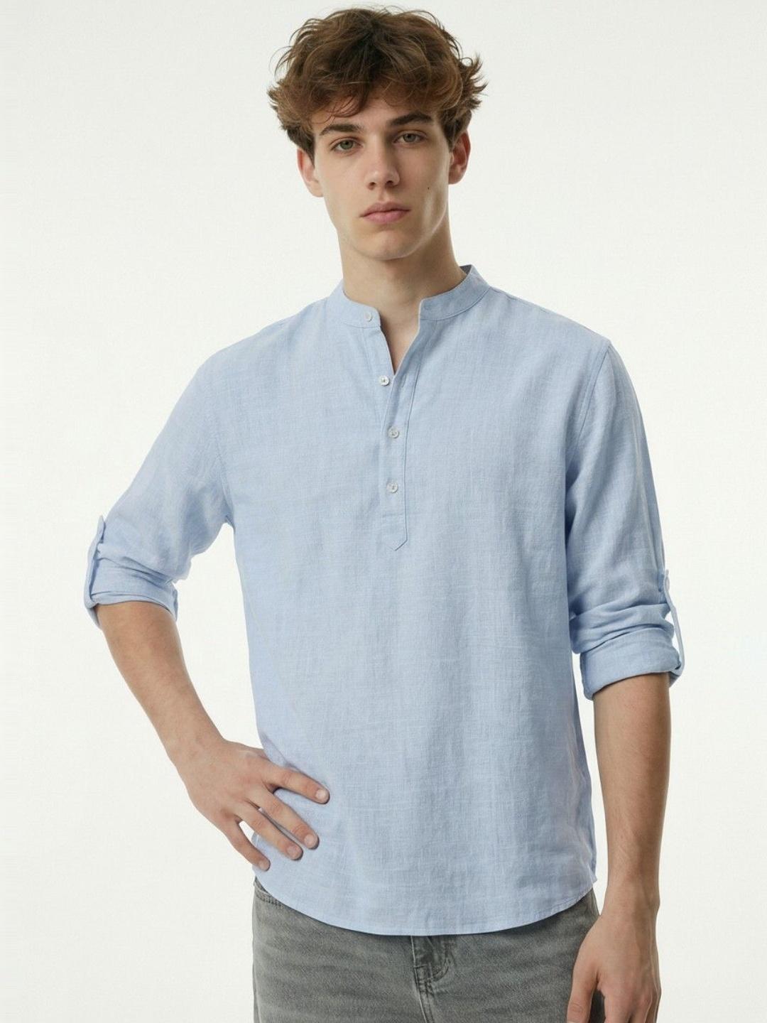 glitchez Men Smart Casual Shirt