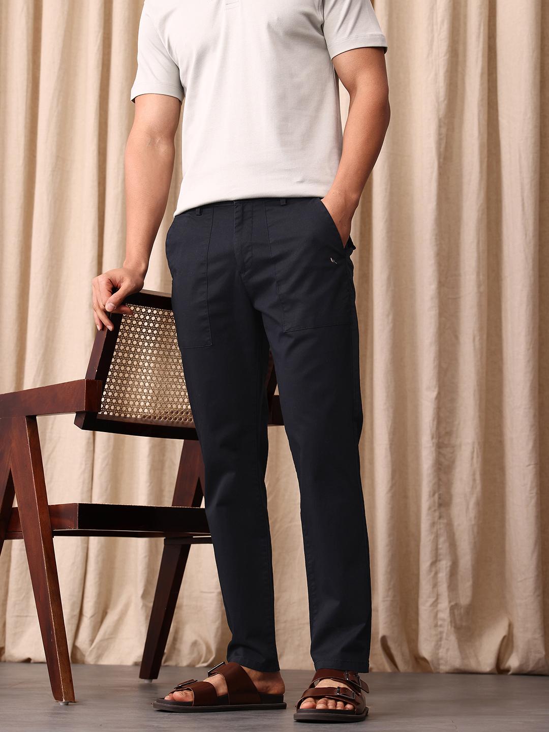 Mr Bowerbird Men Tailored Fit Utility Trousers - Image 1