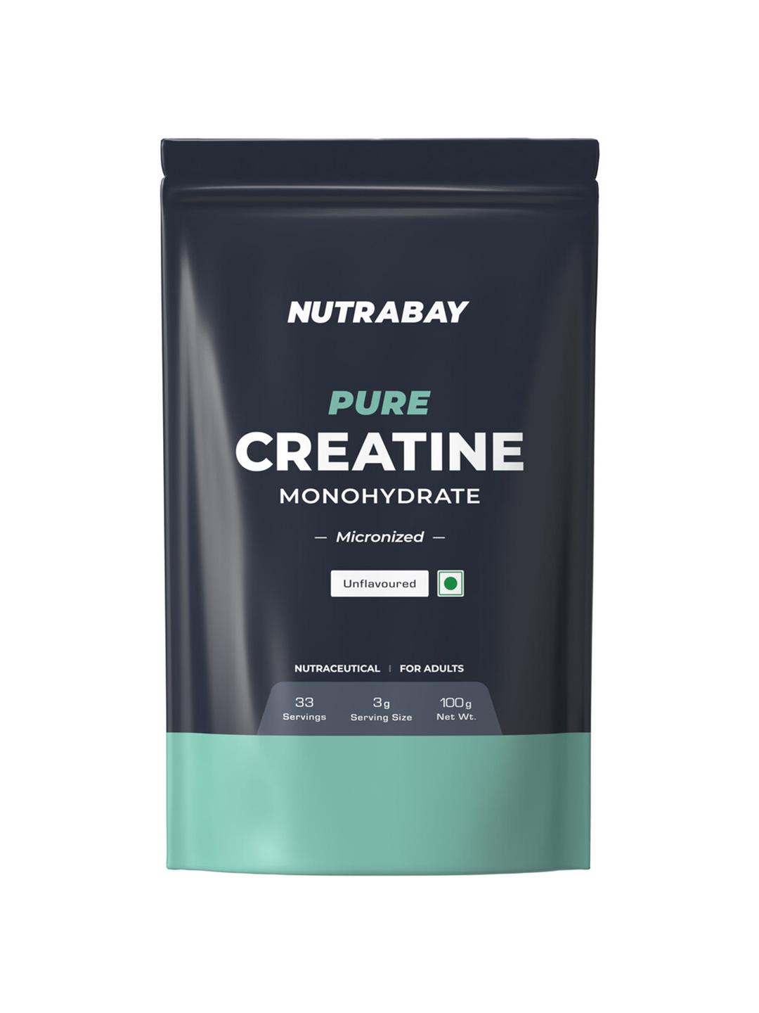Nutrabay Creatine Monohydrate 100g Unflavoured - Image 1