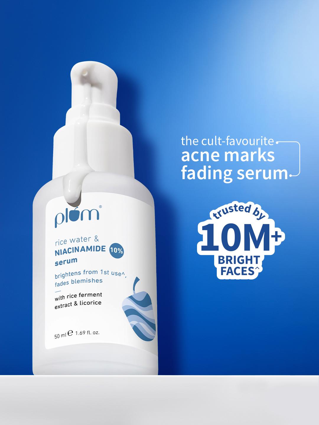 Plum 10% Niacinamide Brightening Face Serum, 50ml - Image 1