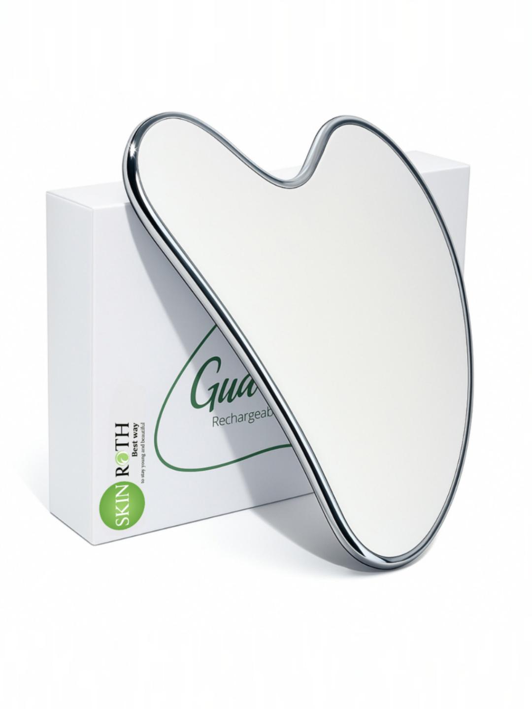SKINROTH Stainless Steel Gua Sha Tool - Image 1