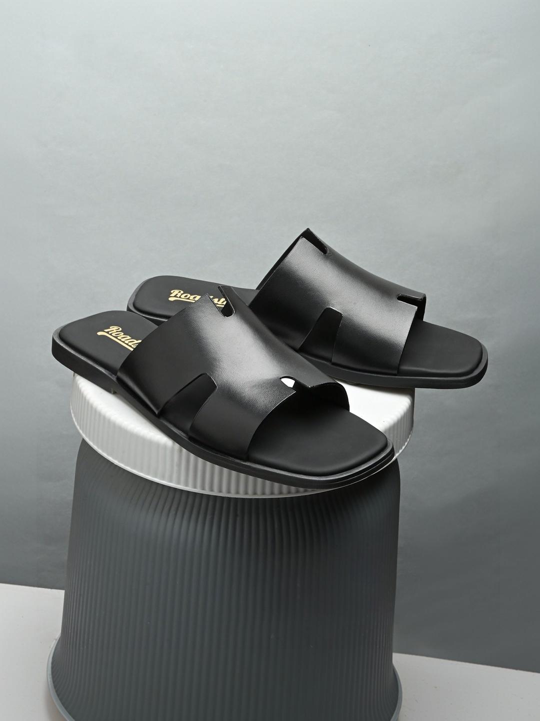 The Roadster Lifestyle Co Men Slip-On Comfort Sandals - Image 1