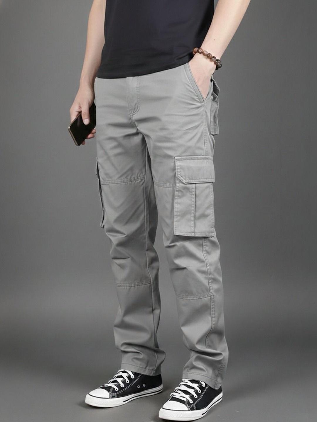 Mast & Harbour Men Relaxed Cargo Trousers - Image 1