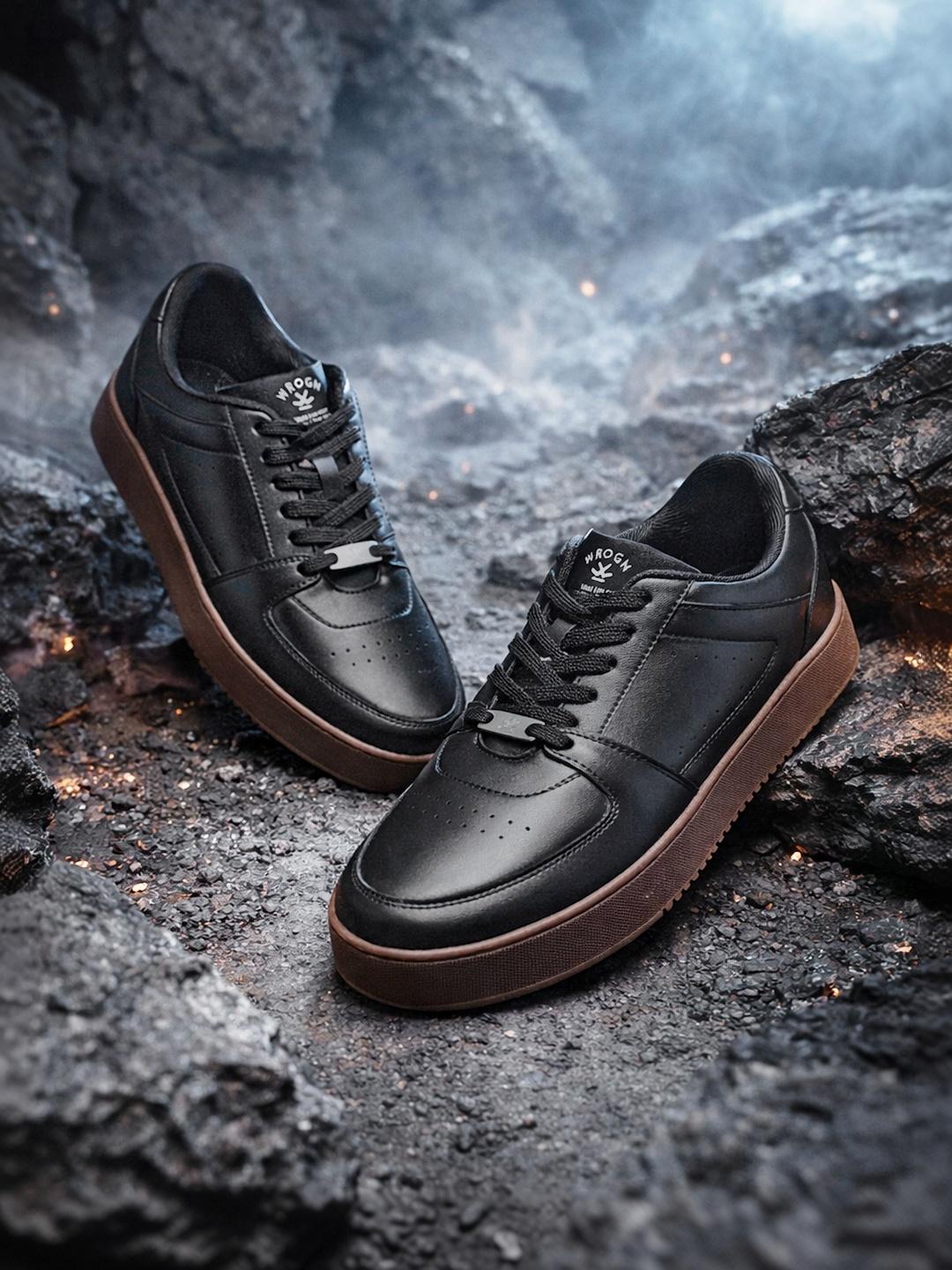 WROGN Men PU Sneakers - Image 1