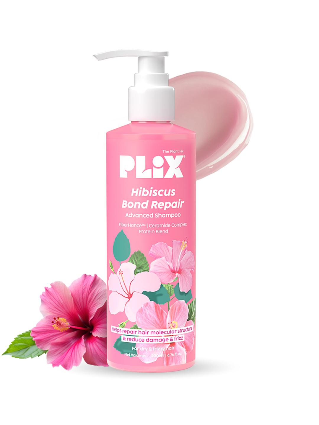 PLIX THE PLANT FIX Hibiscus Bond Repair Shampoo 200ml - Image 1