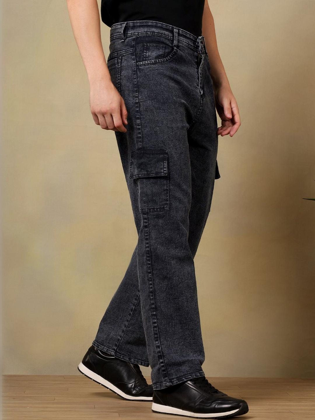 Metronaut Men Classic Mid-Rise Light Fade Jeans - Image 1