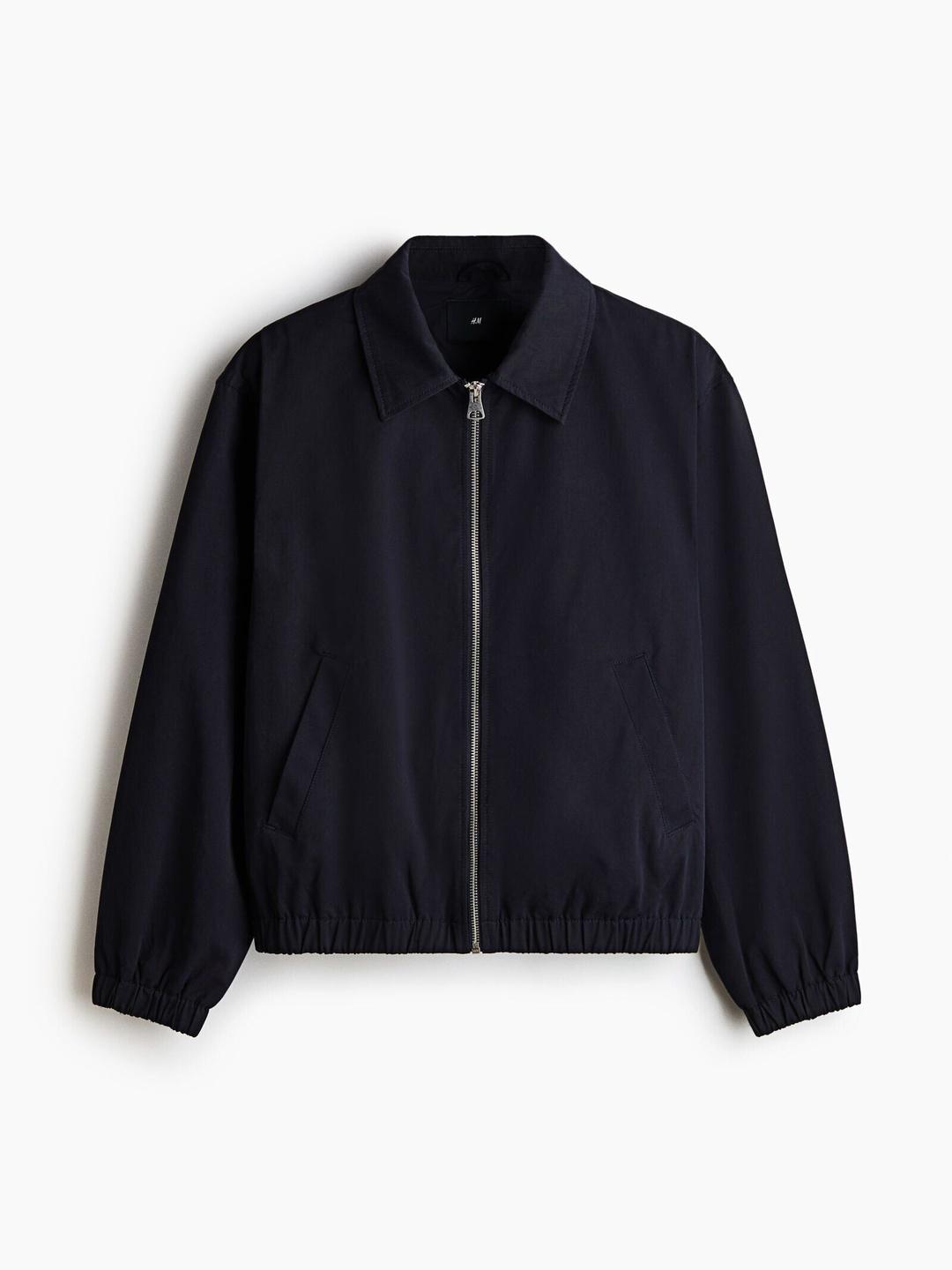 H&M Collared Cotton Jacket