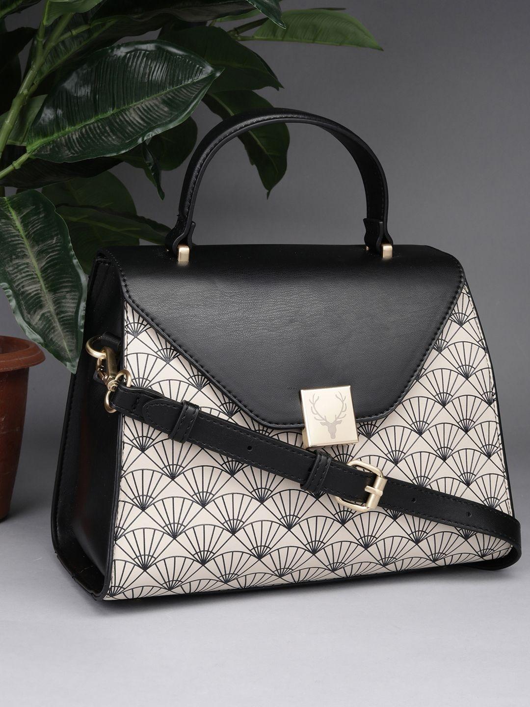 Allen Solly Woman Printed PU Sling Bag - Image 1