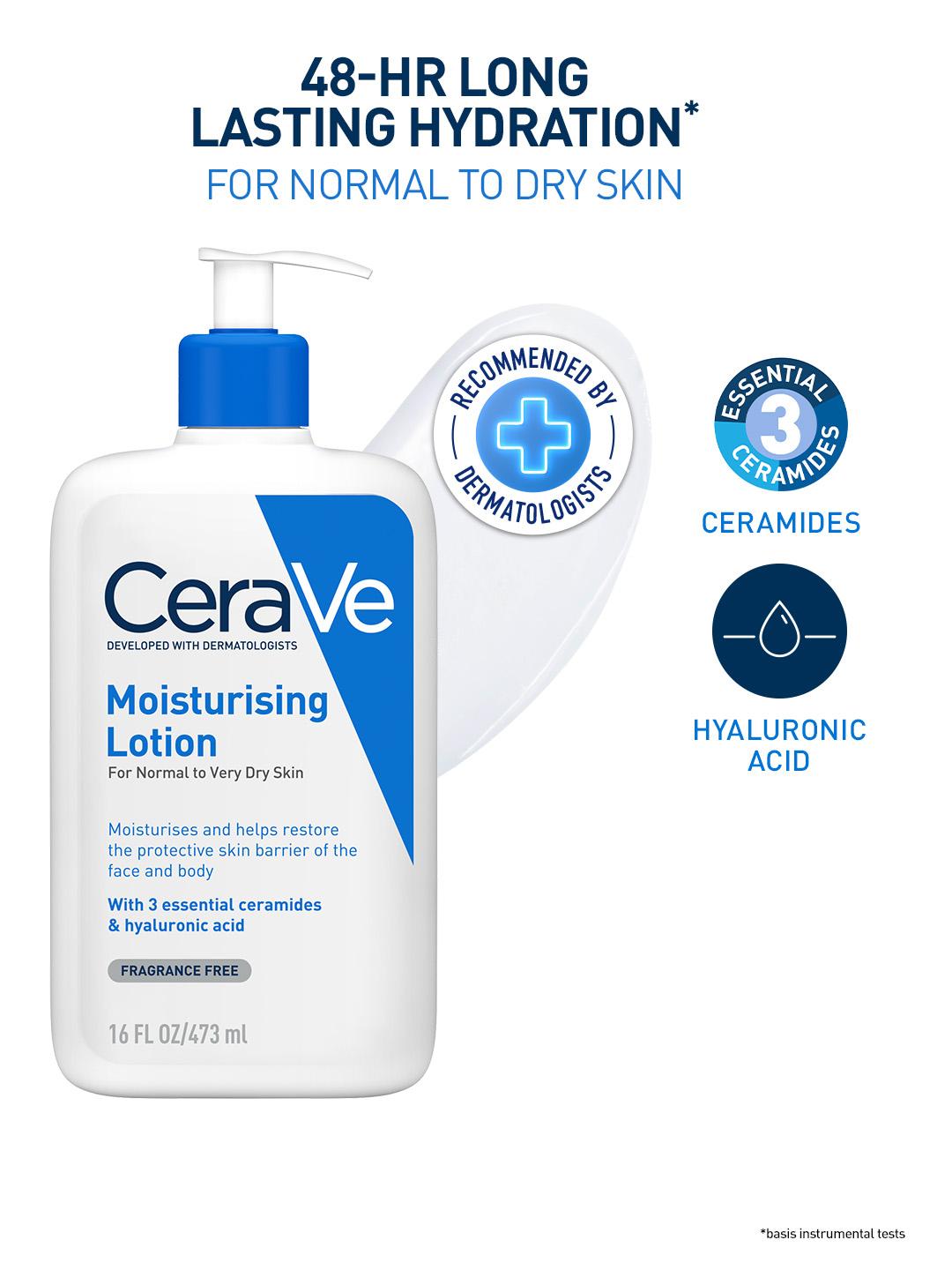 CeraVe Dermatologist Recommended Moisturizing Body Lotion 473ml