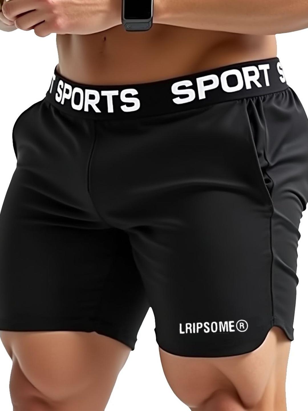 LRIPSOME Men Regular Fit High-Rise Running Shorts - Image 1
