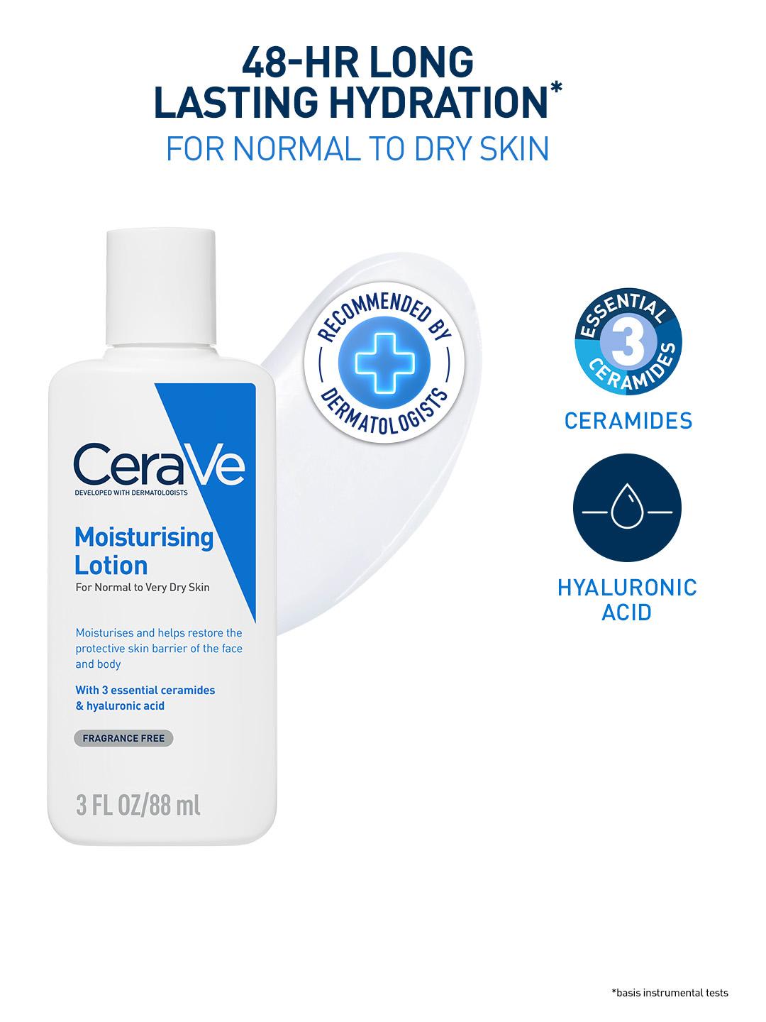 CeraVe Moisturizing Lotion for Normal to Dry Skin 88ml