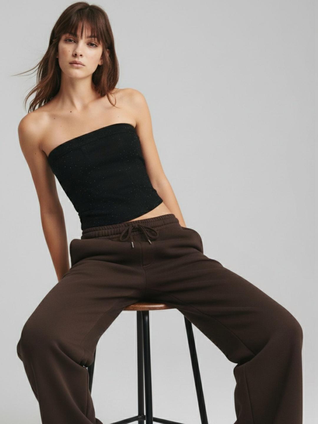 glitchez Women Cotton Track Pants