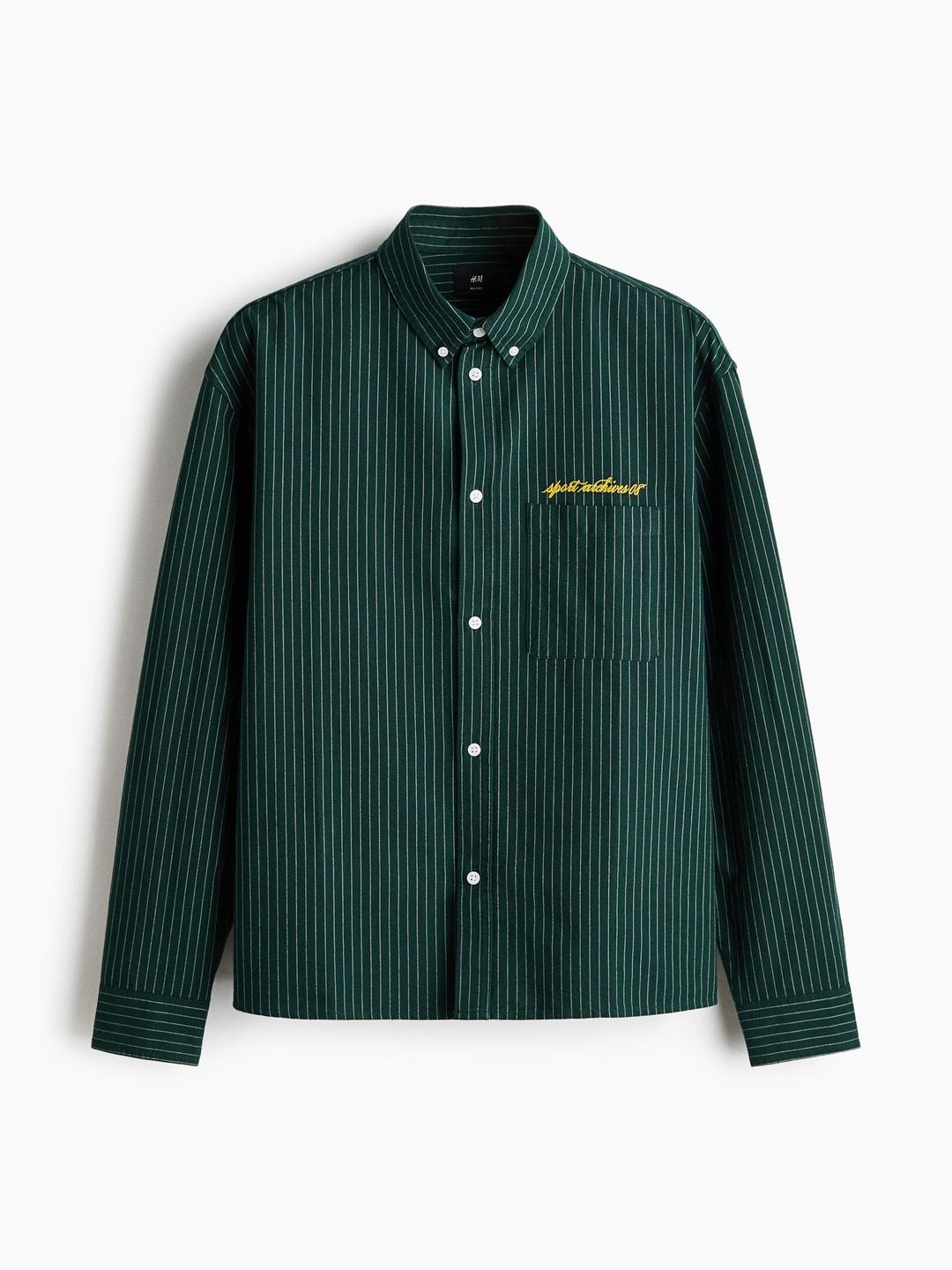 H&M Loose Fit Oxford Shirt for Men