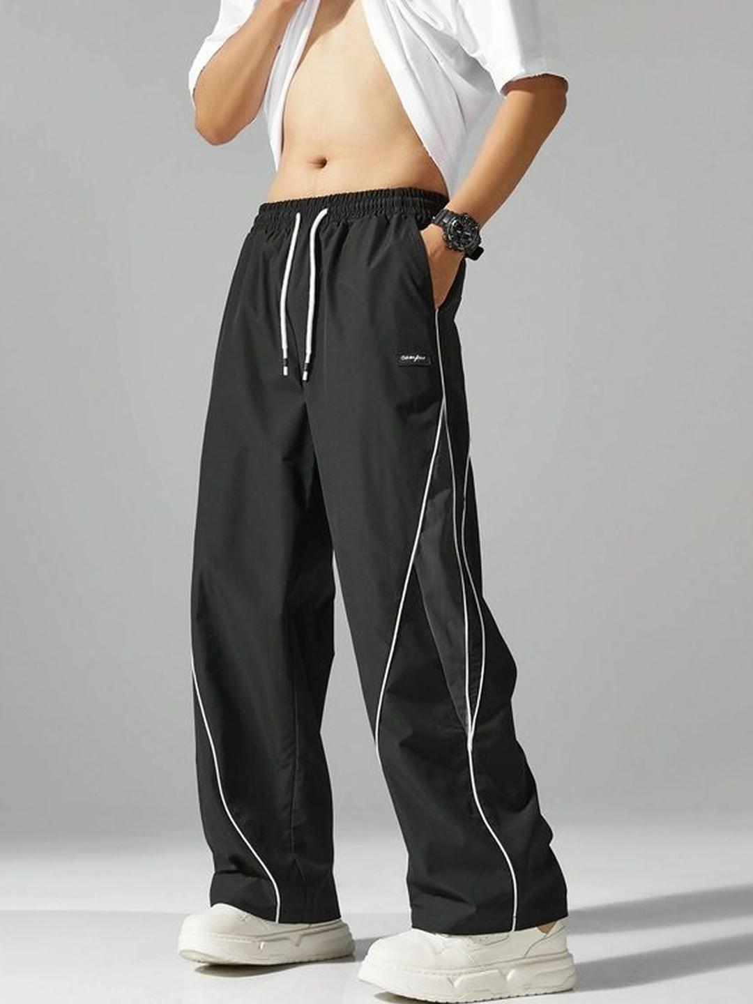 【CDL TOKYO】 Nylon Track pants Buy R.Code by The Roadster Life Co. Men Mid-Rise Track Pants