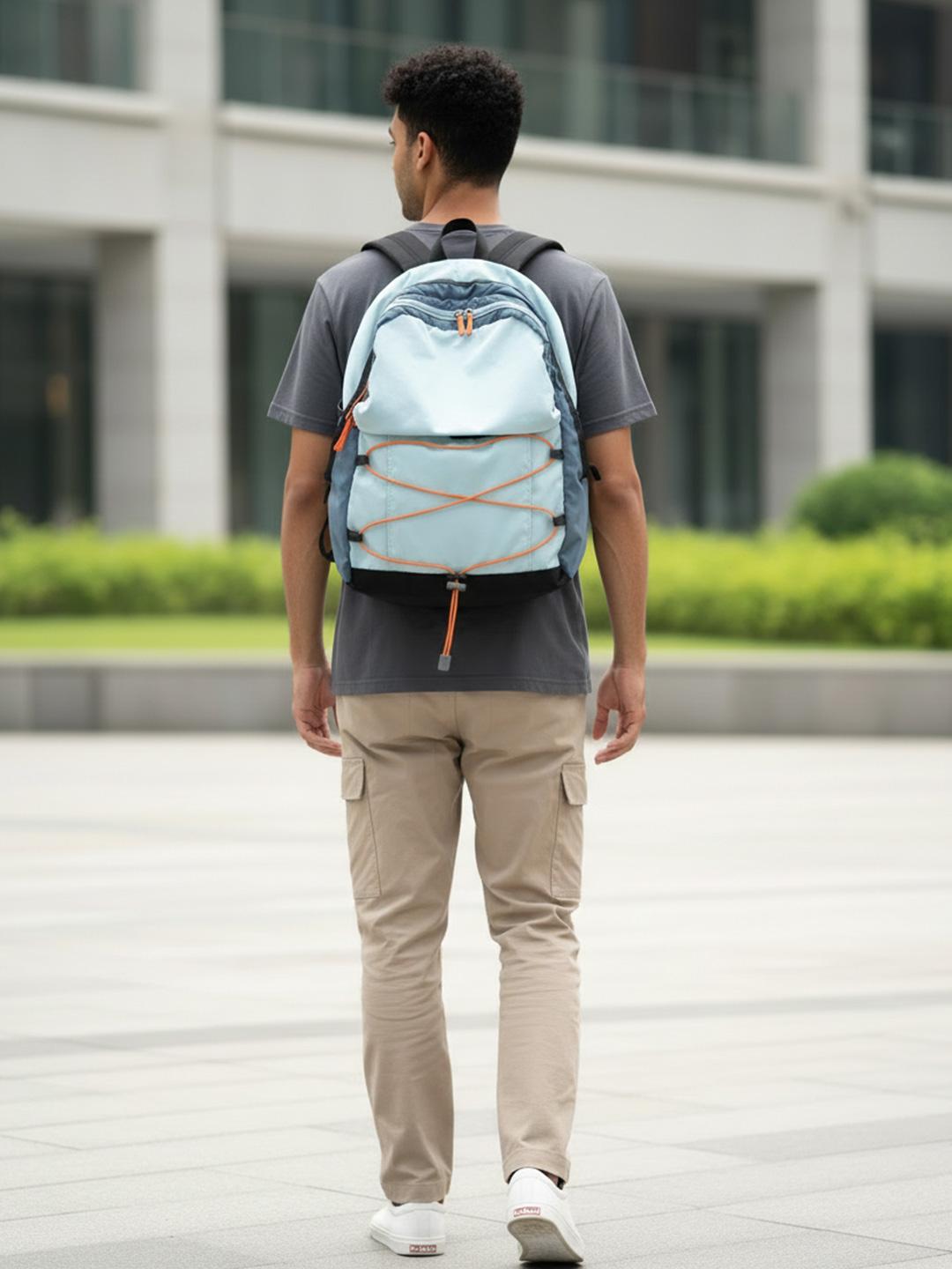 Mast & Harbour Men Colourblocked Backpack - Image 1