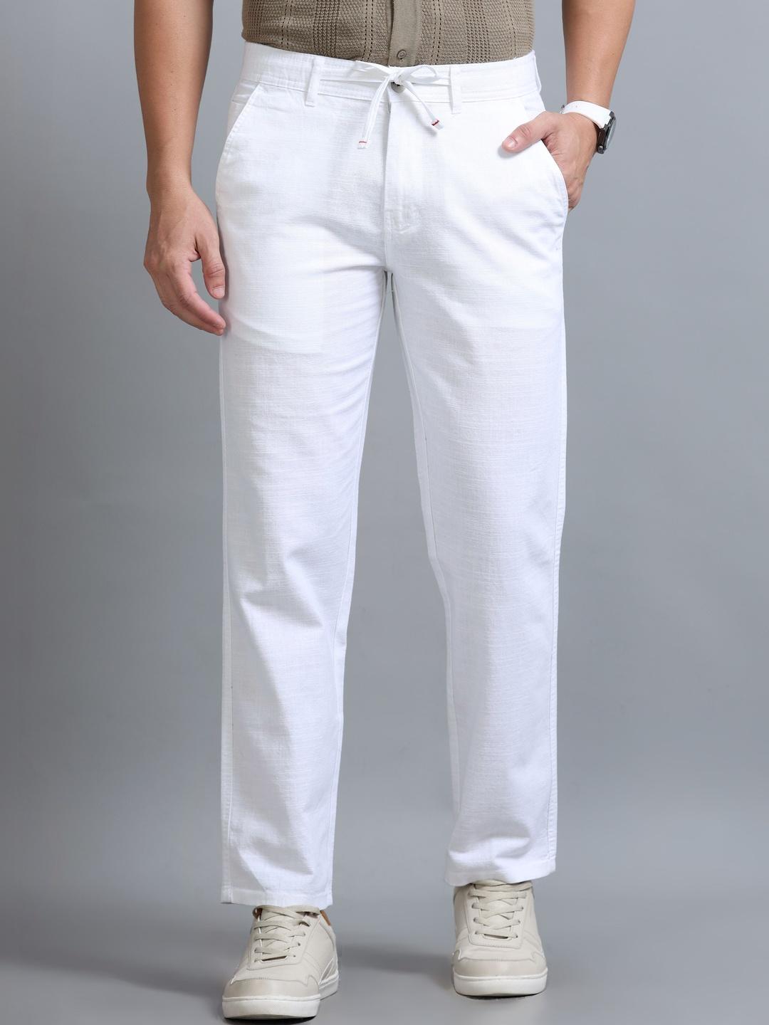 Roadster Mid-Rise Trousers for Men - Image 1