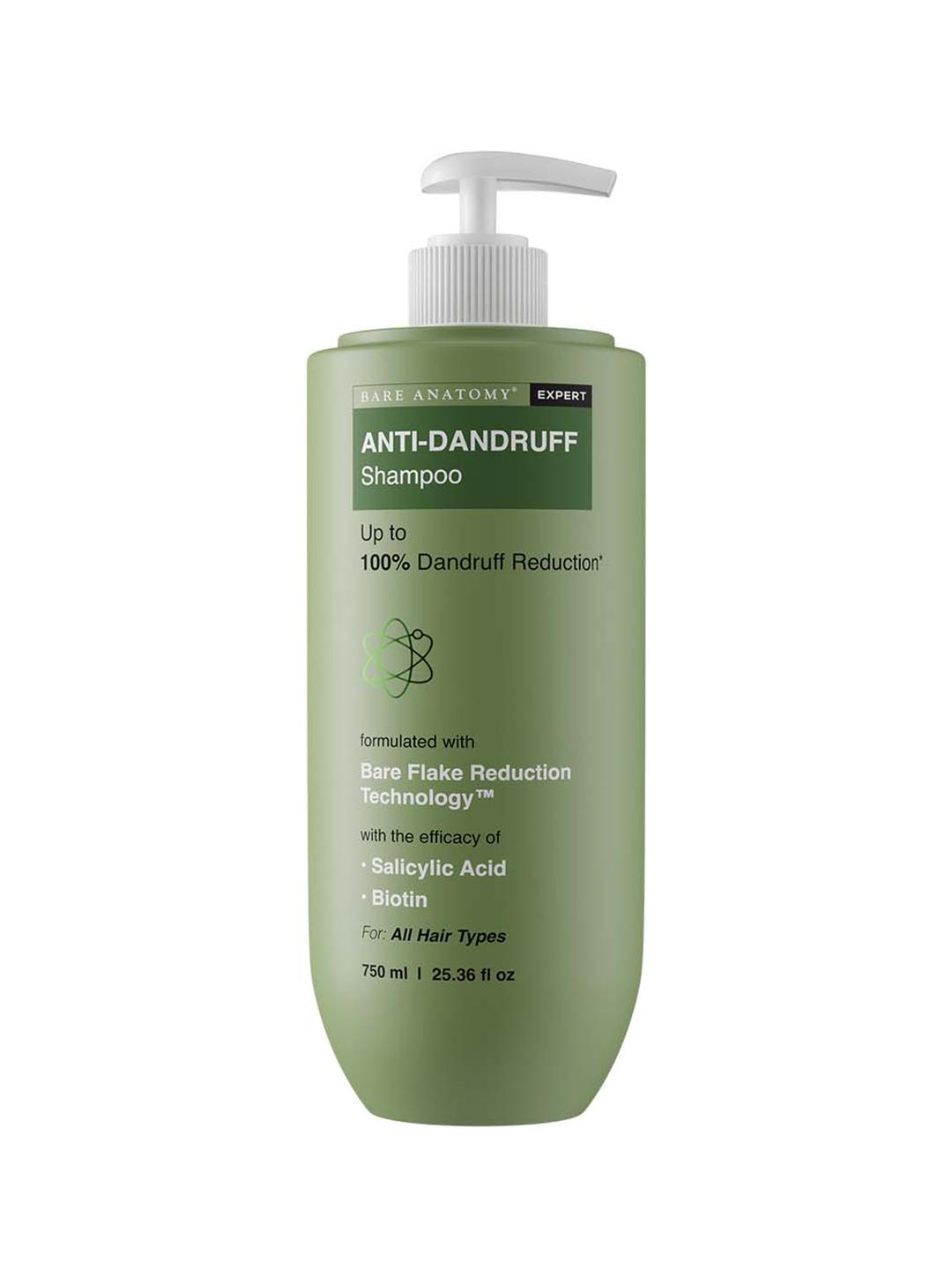 Bare Anatomy Anti-Dandruff Shampoo 750ml - Image 1