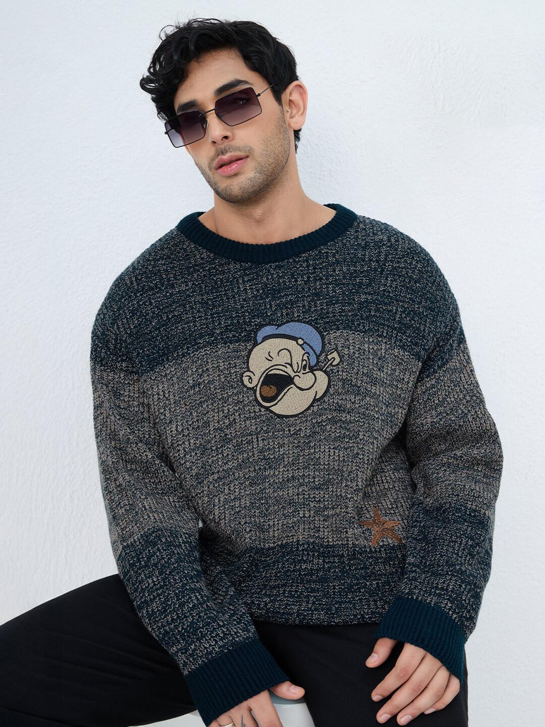 The Souled Store Men Popeye Pullover - Image 1