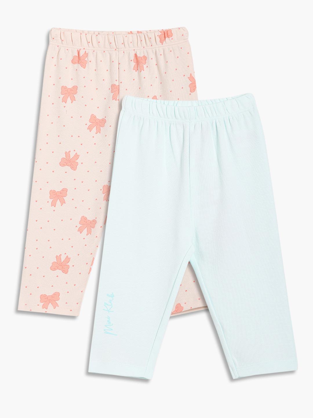 Buy MINI KLUB Girls Printed Trousers - Trousers for Girls 39187366
